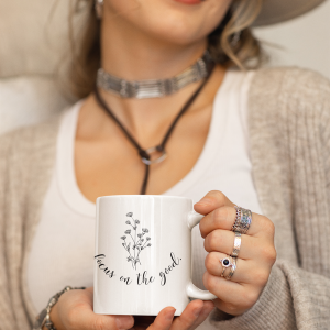 Take a Sip of Positivity | 11oz Artisan Coffee Mug