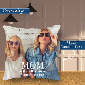 For Mom | MemoryNest Pillow |Personalized Keepsake of Love