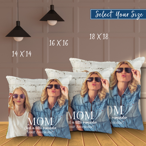 For Mom | MemoryNest Pillow |Personalized Keepsake of Love