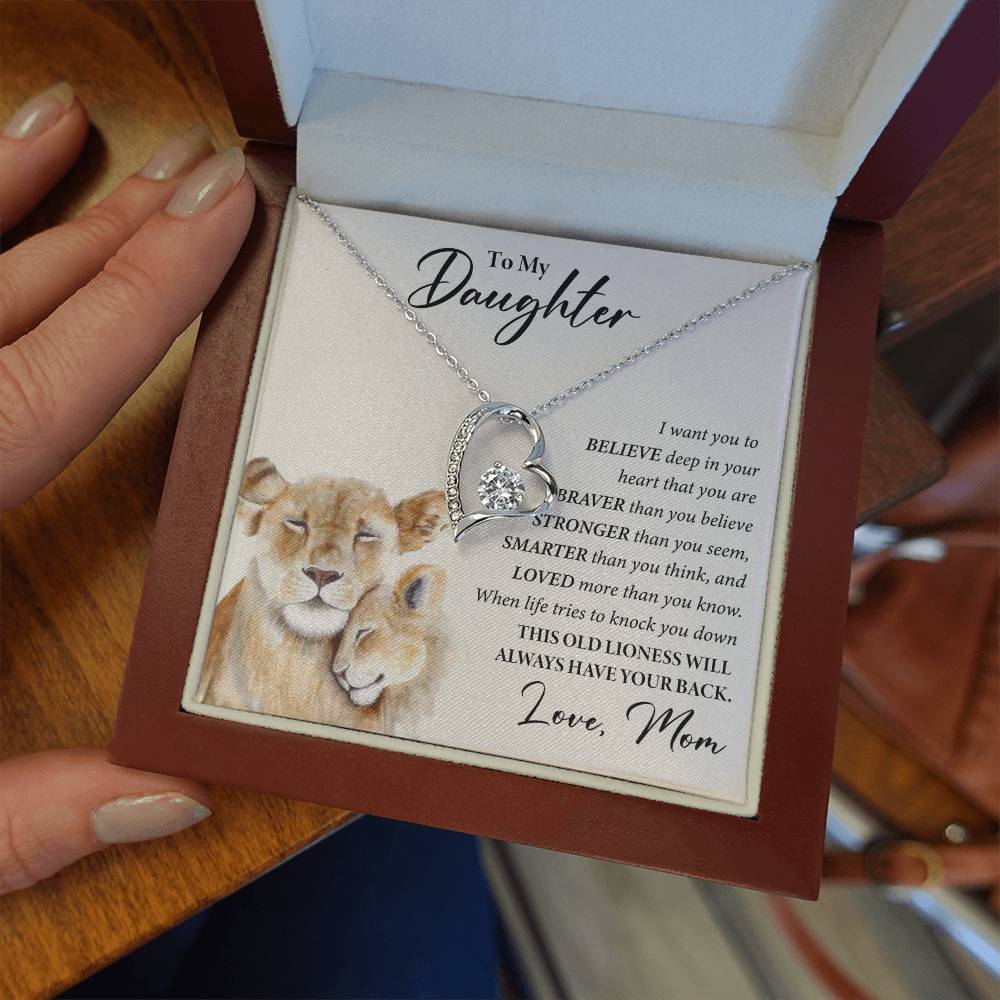To My Daughter | Believe | Forever Love Necklace