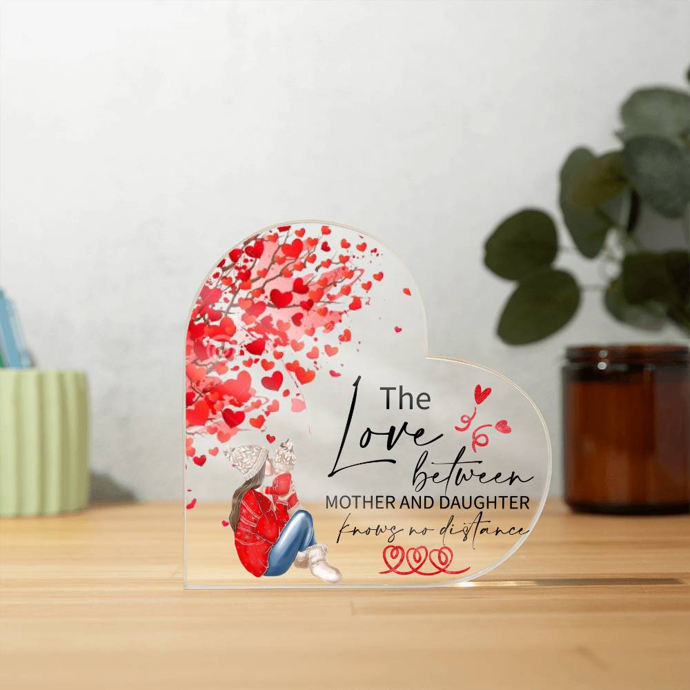 Love Between Mother & Daughter| Acrylic Keepsake