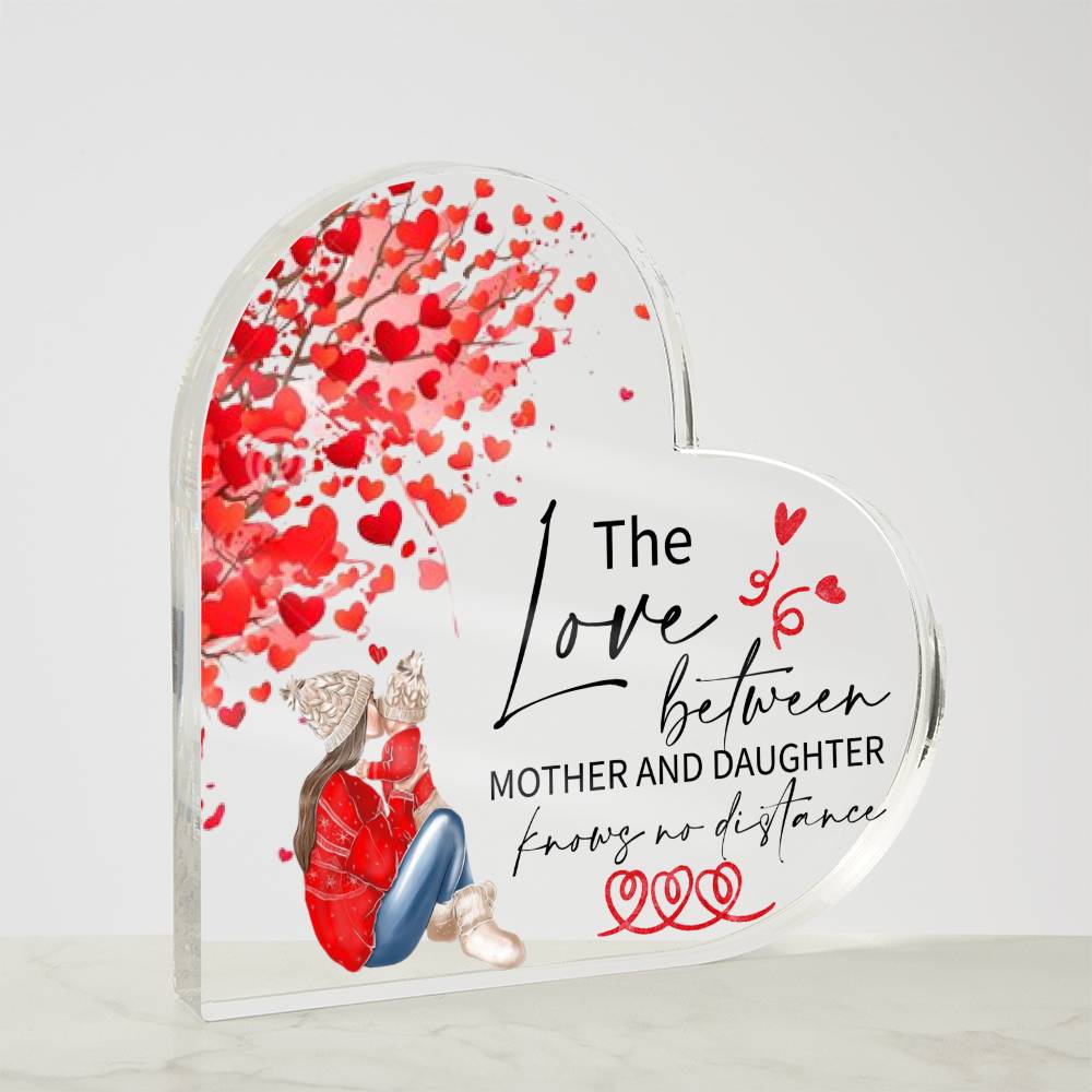 Love Between Mother & Daughter| Acrylic Keepsake
