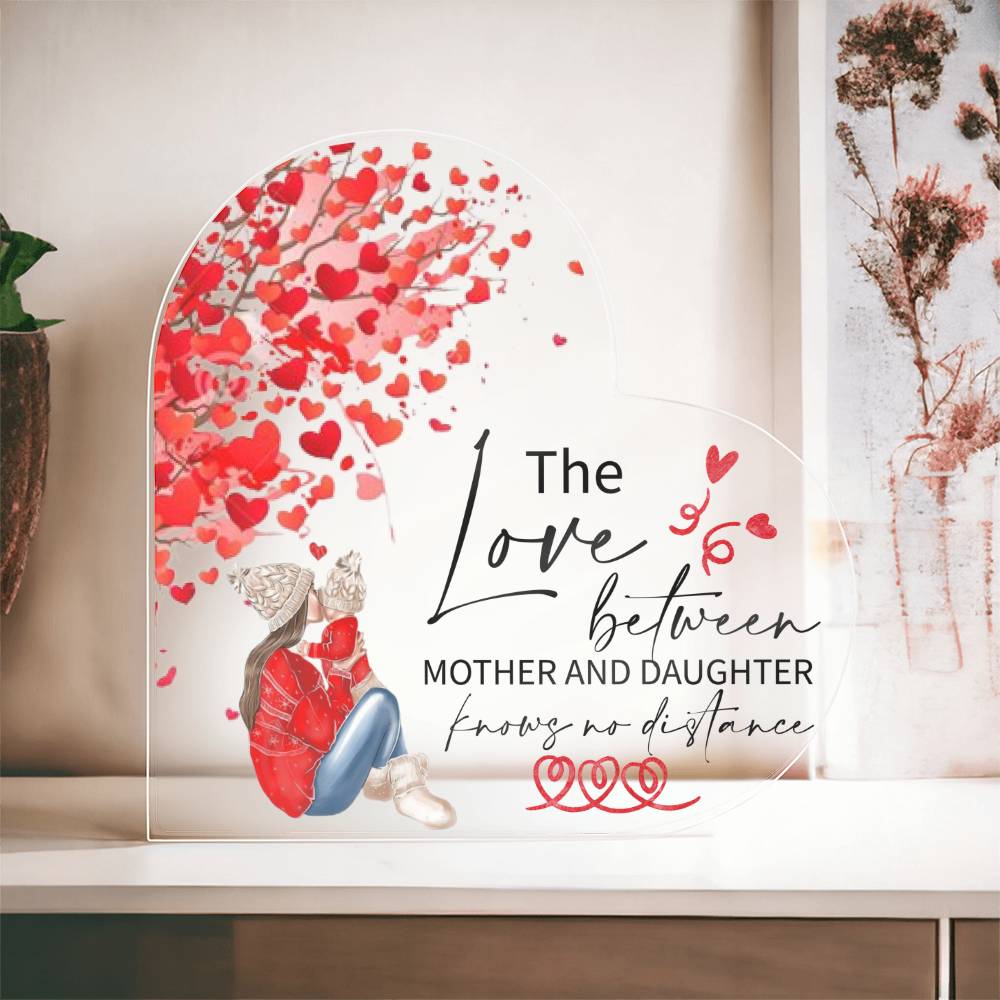 Love Between Mother & Daughter| Acrylic Keepsake