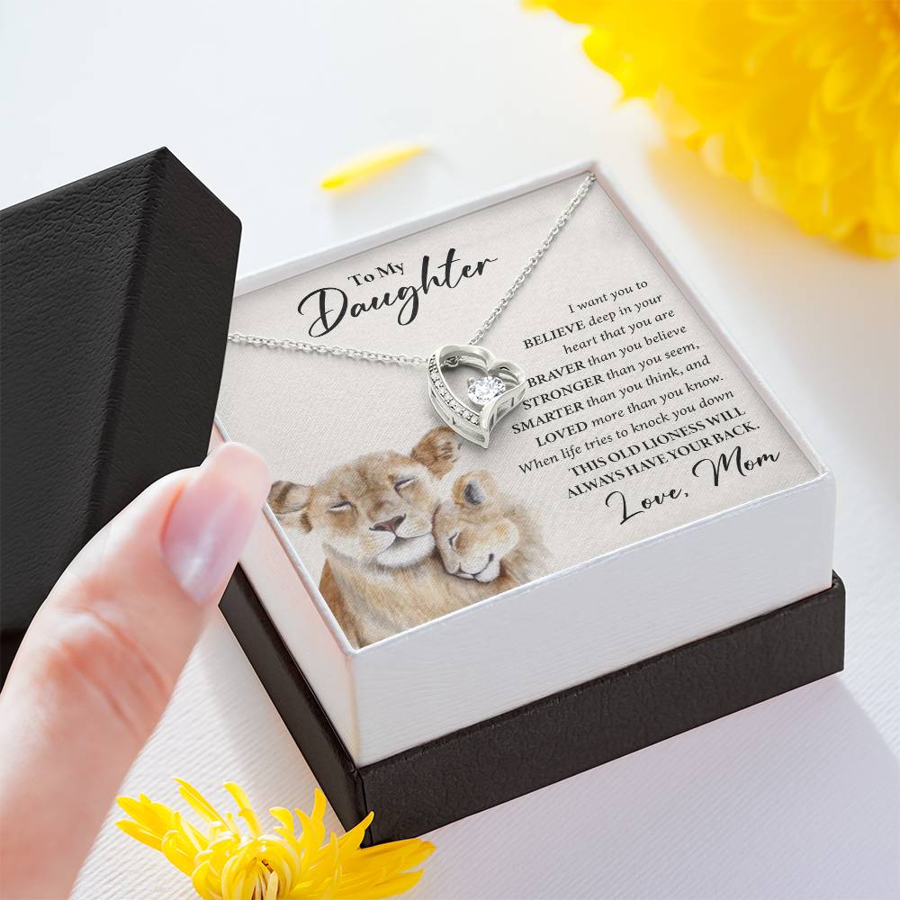 To My Daughter | Believe | Forever Love Necklace