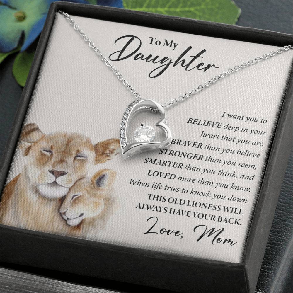 To My Daughter | Believe | Forever Love Necklace