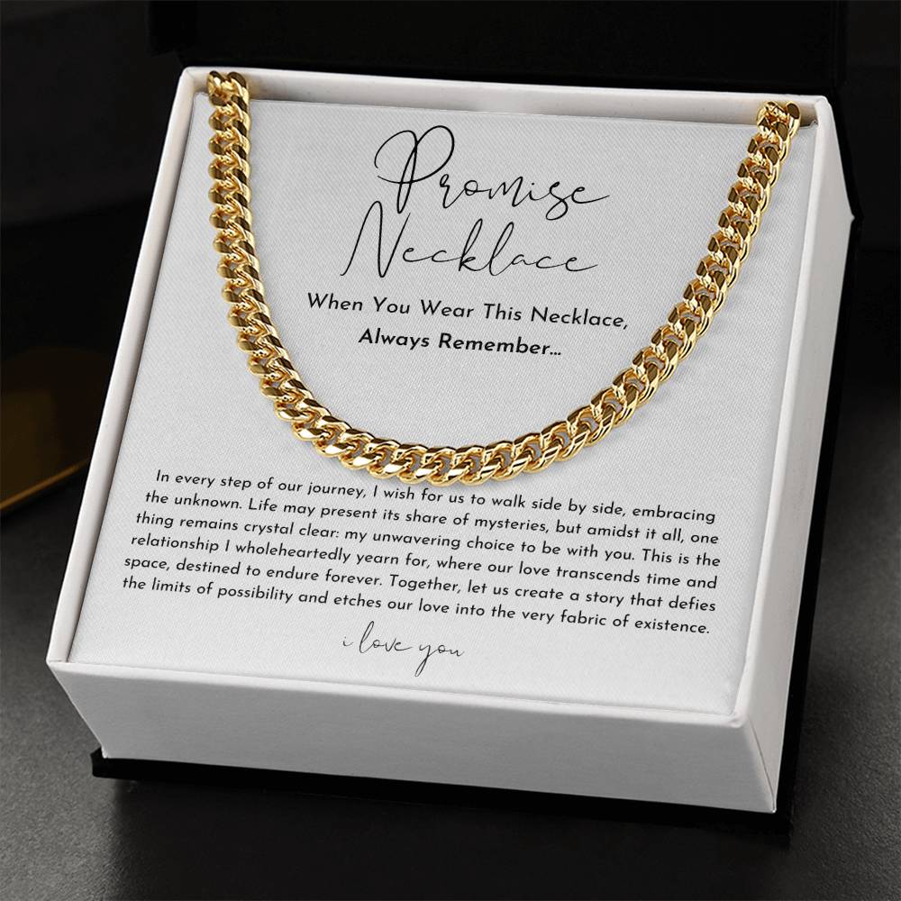 Endless Love Promise Necklace | Boyfriend | Husband | Soulmate