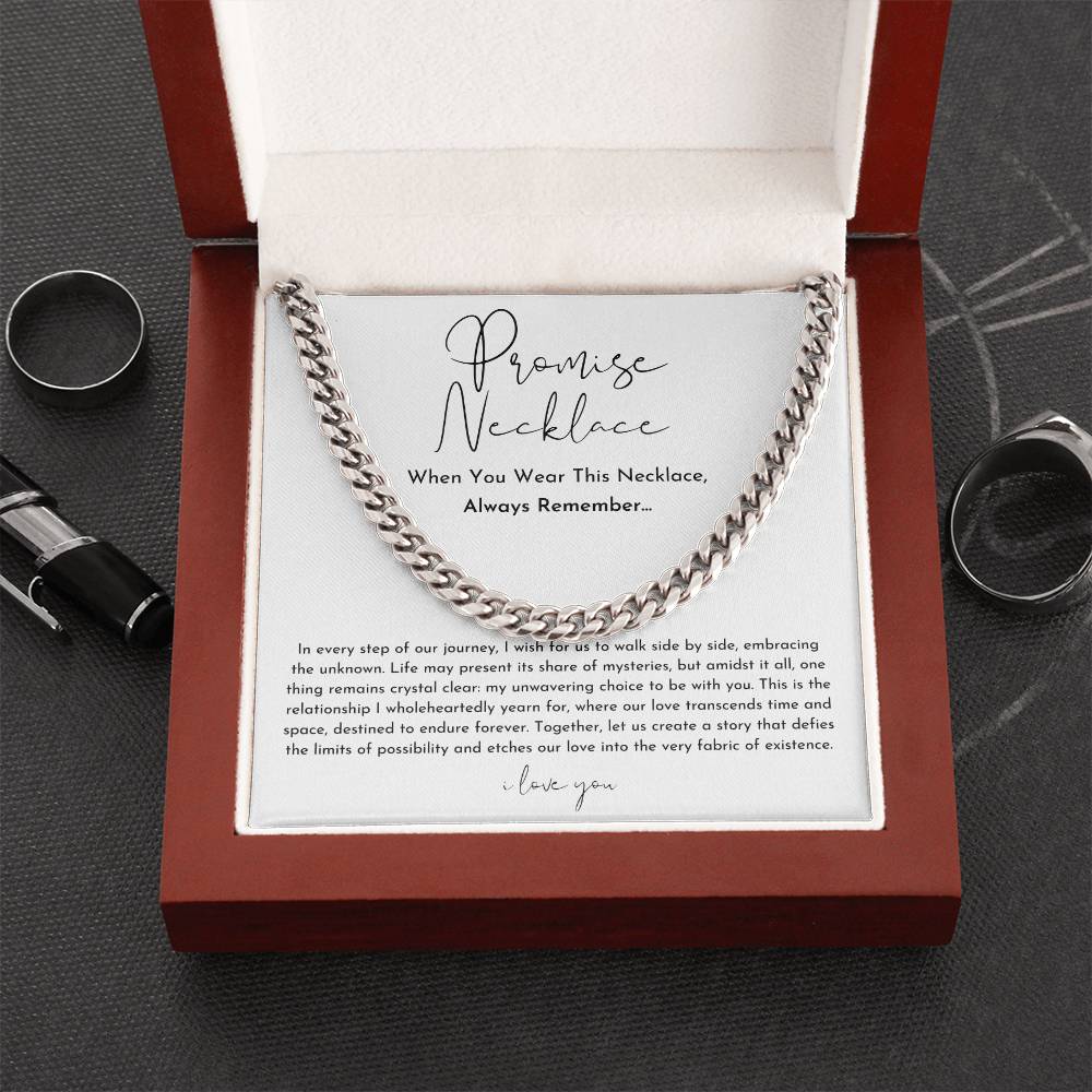 Endless Love Promise Necklace | Boyfriend | Husband | Soulmate