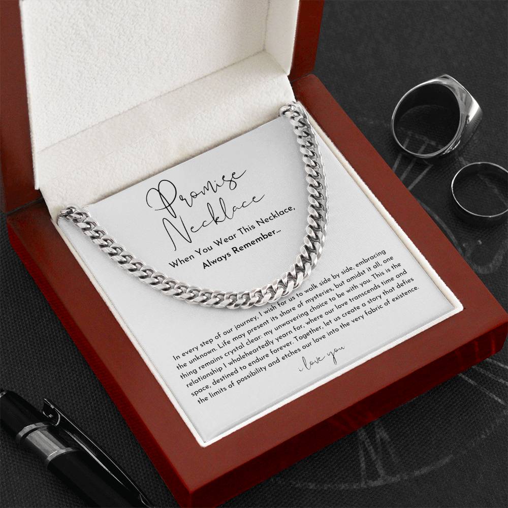 Endless Love Promise Necklace | Boyfriend | Husband | Soulmate