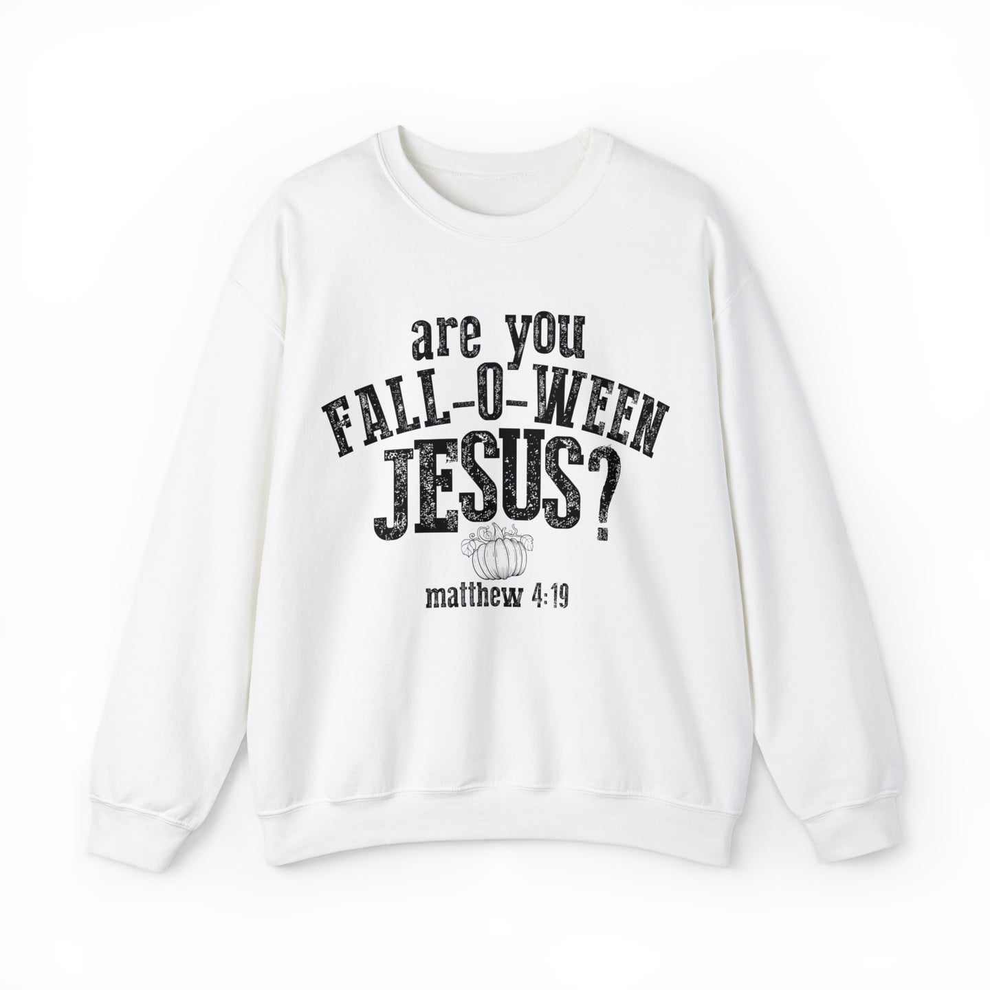 Halloween | Are You Fall-o-ween Jesus | Crew Sweatshirt