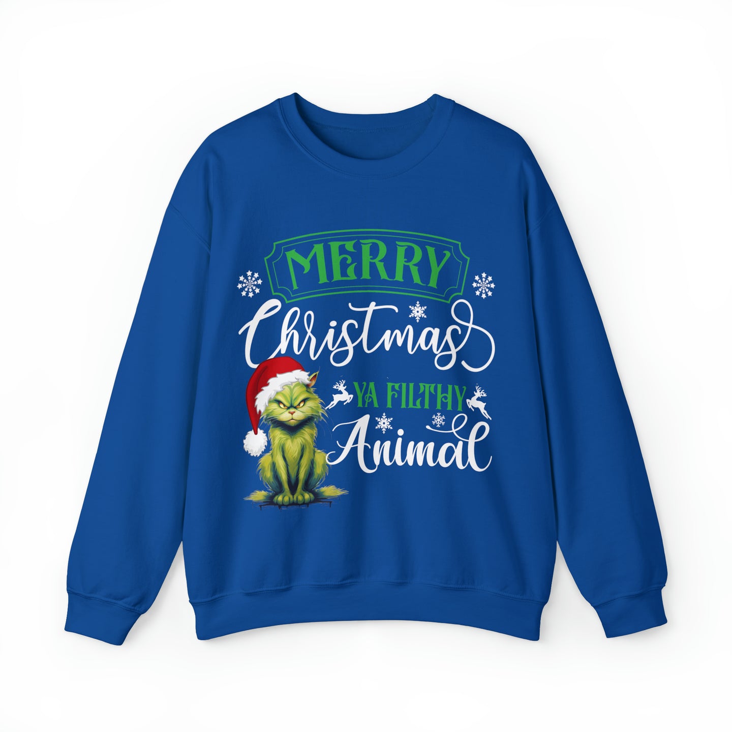 MERRY CHRISTMAS YA FILTHY ANMIAL | UNISEX SWEATSHIRT