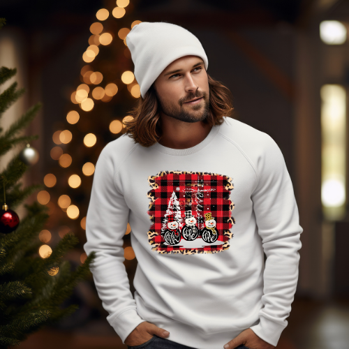 FAITH, HOPE, LOVE  | THE GREATES IS LOVE | CHRISTMAS SWEATSHIRT