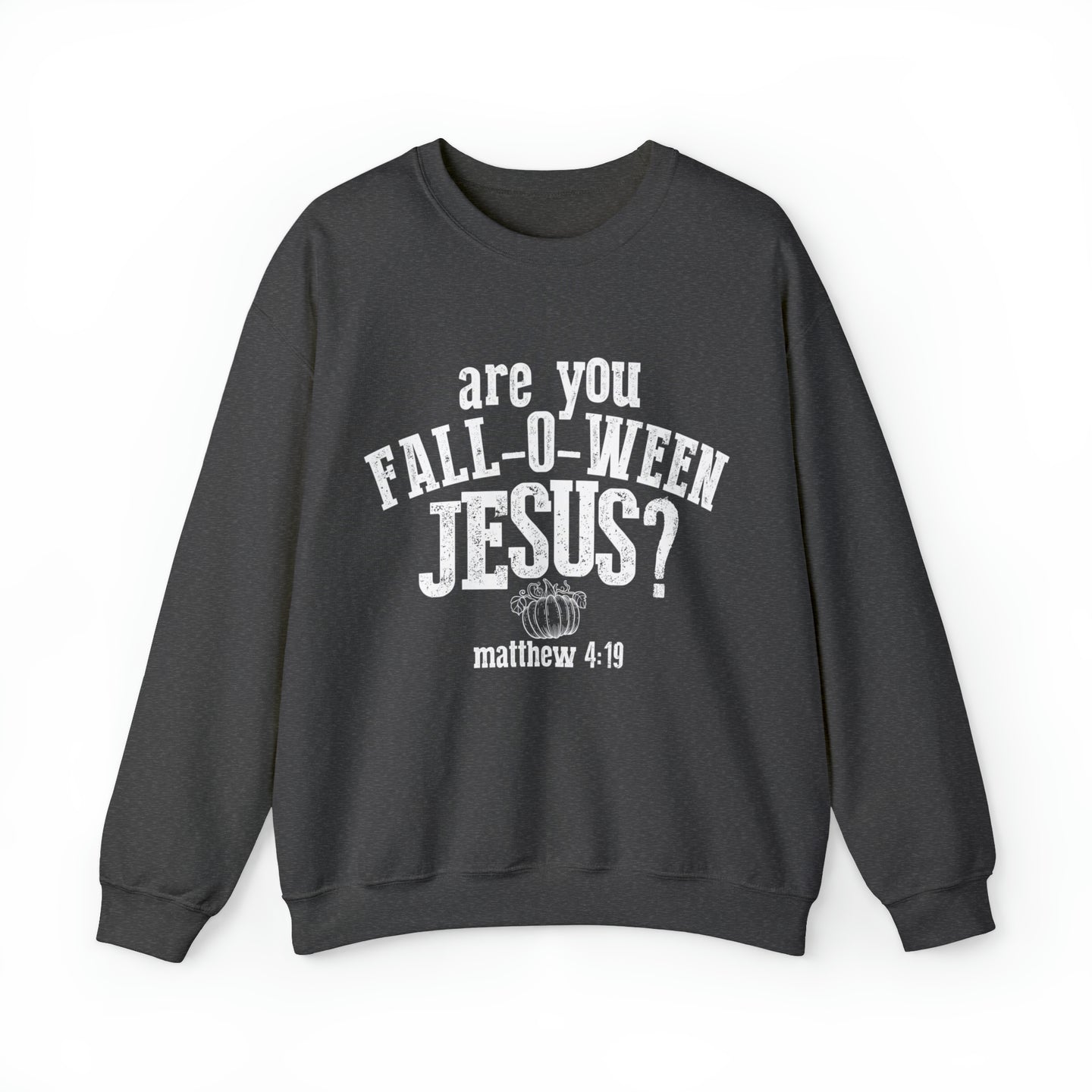 Halloween | Are You Fall-o-ween Jesus | Crew Sweatshirt