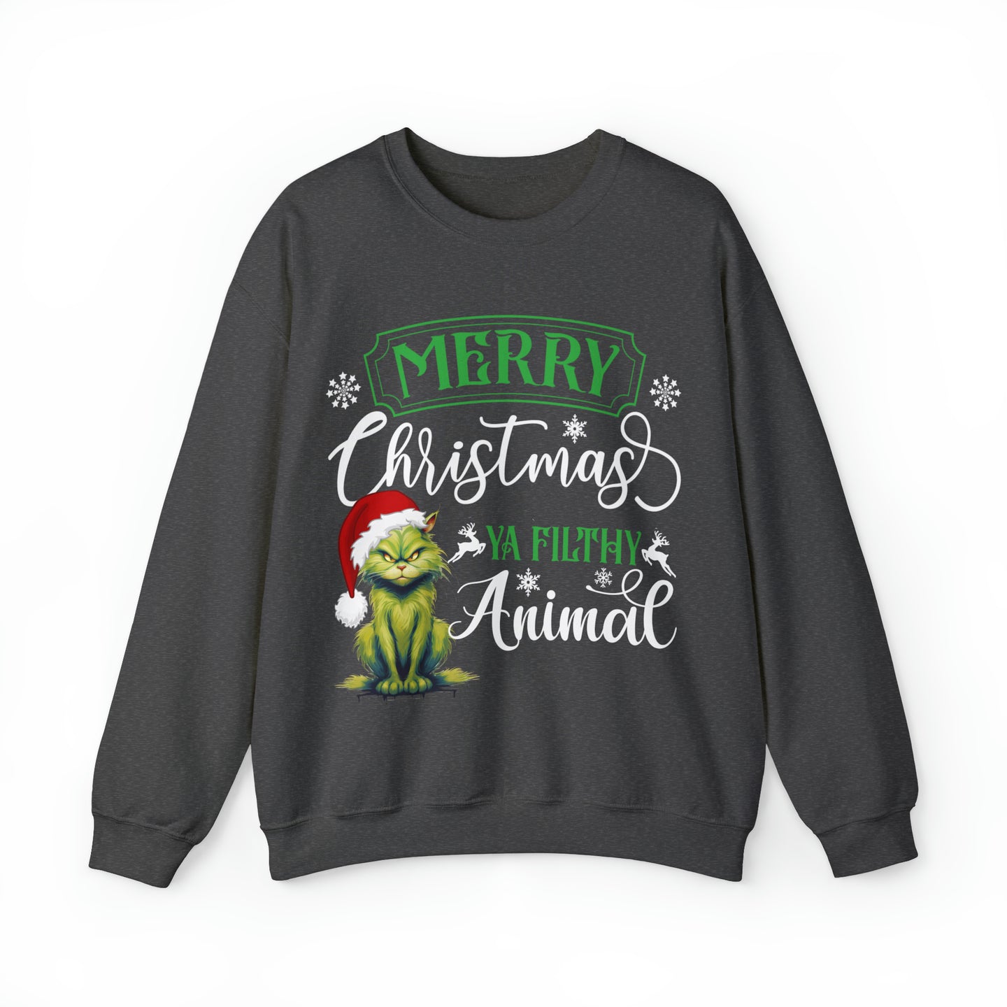 MERRY CHRISTMAS YA FILTHY ANMIAL | UNISEX SWEATSHIRT