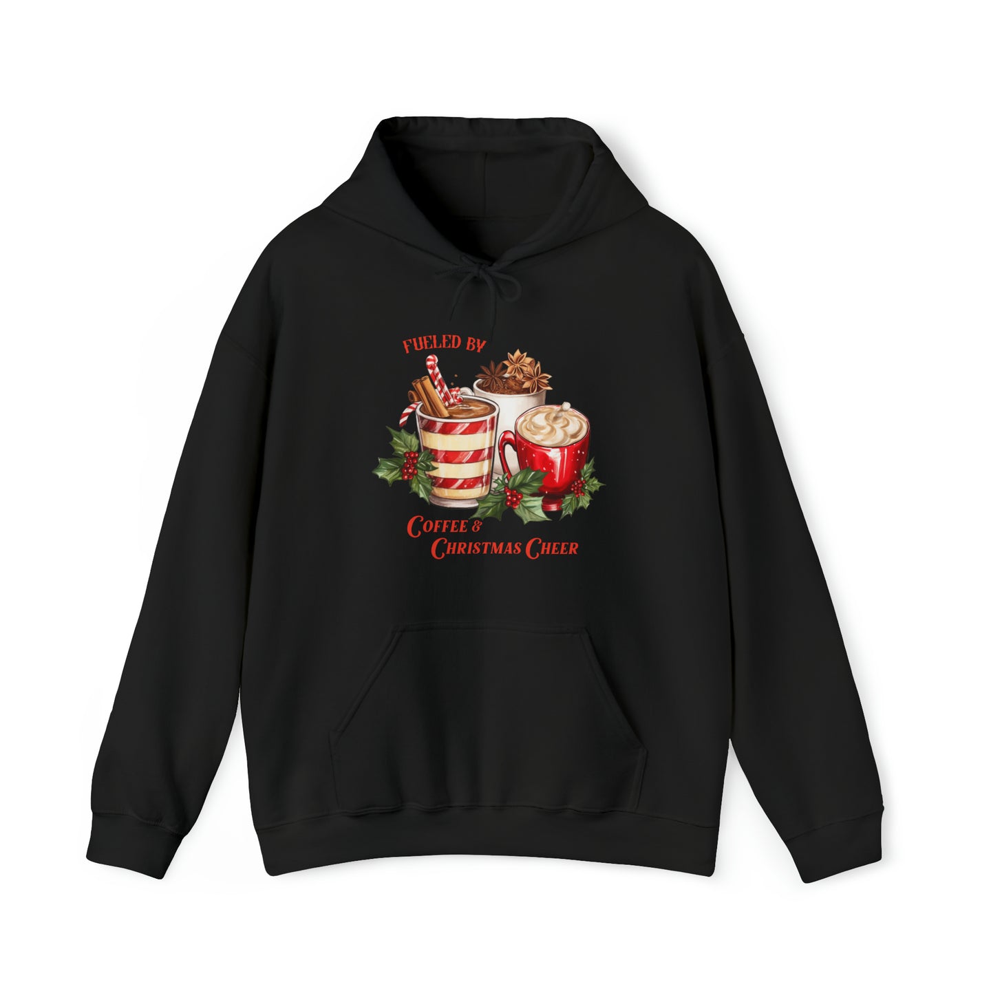 COFFEE & CHRISTMAS CHEER| UNISEX CHRISTMAS HOODIE