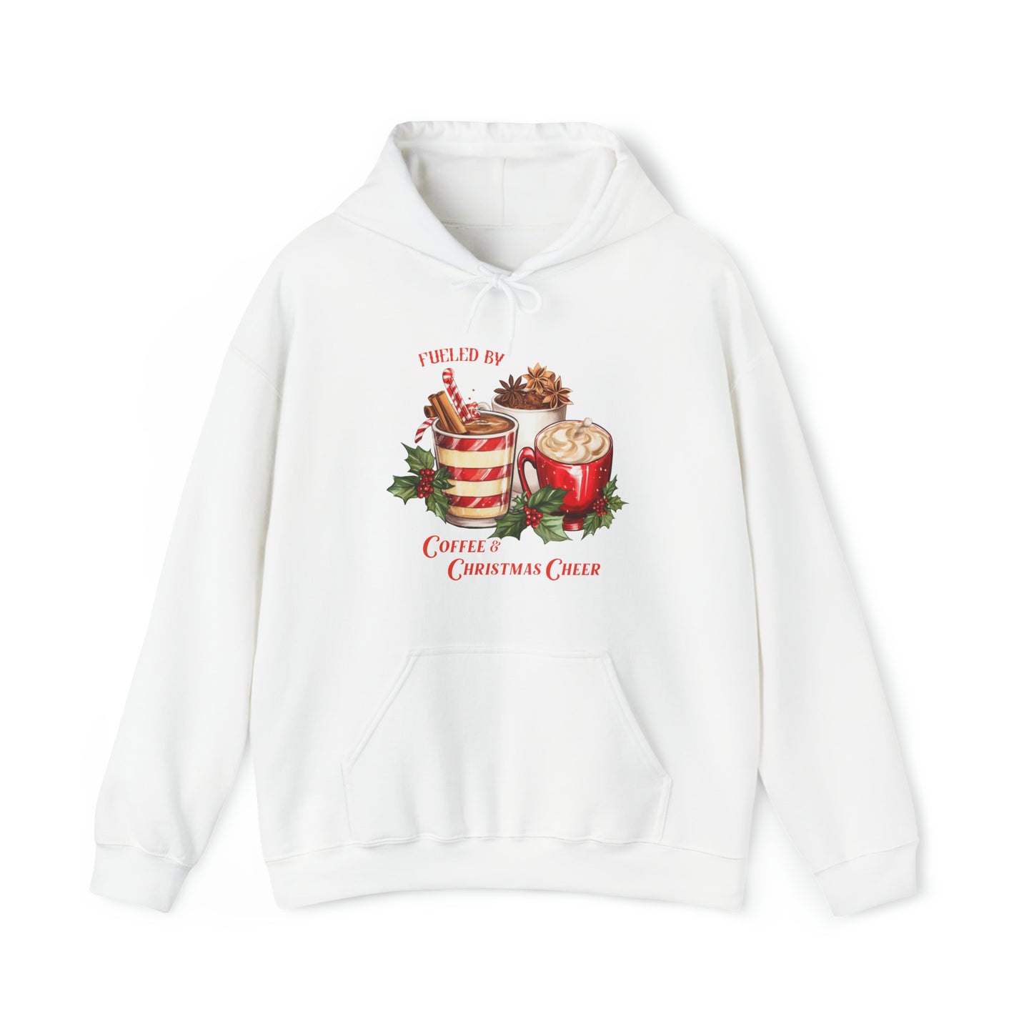 COFFEE & CHRISTMAS CHEER| UNISEX CHRISTMAS HOODIE