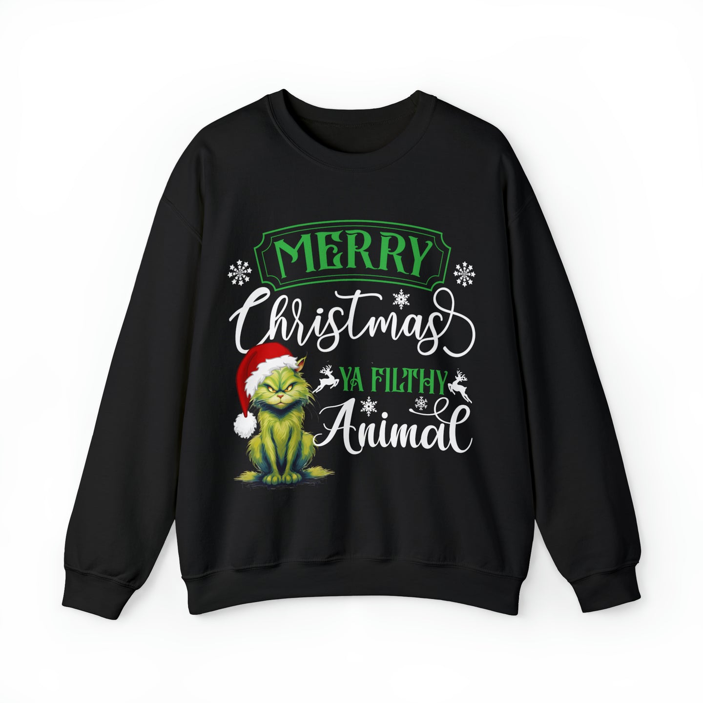 MERRY CHRISTMAS YA FILTHY ANMIAL | UNISEX SWEATSHIRT