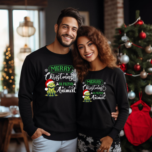 MERRY CHRISTMAS YA FILTHY ANMIAL | UNISEX SWEATSHIRT