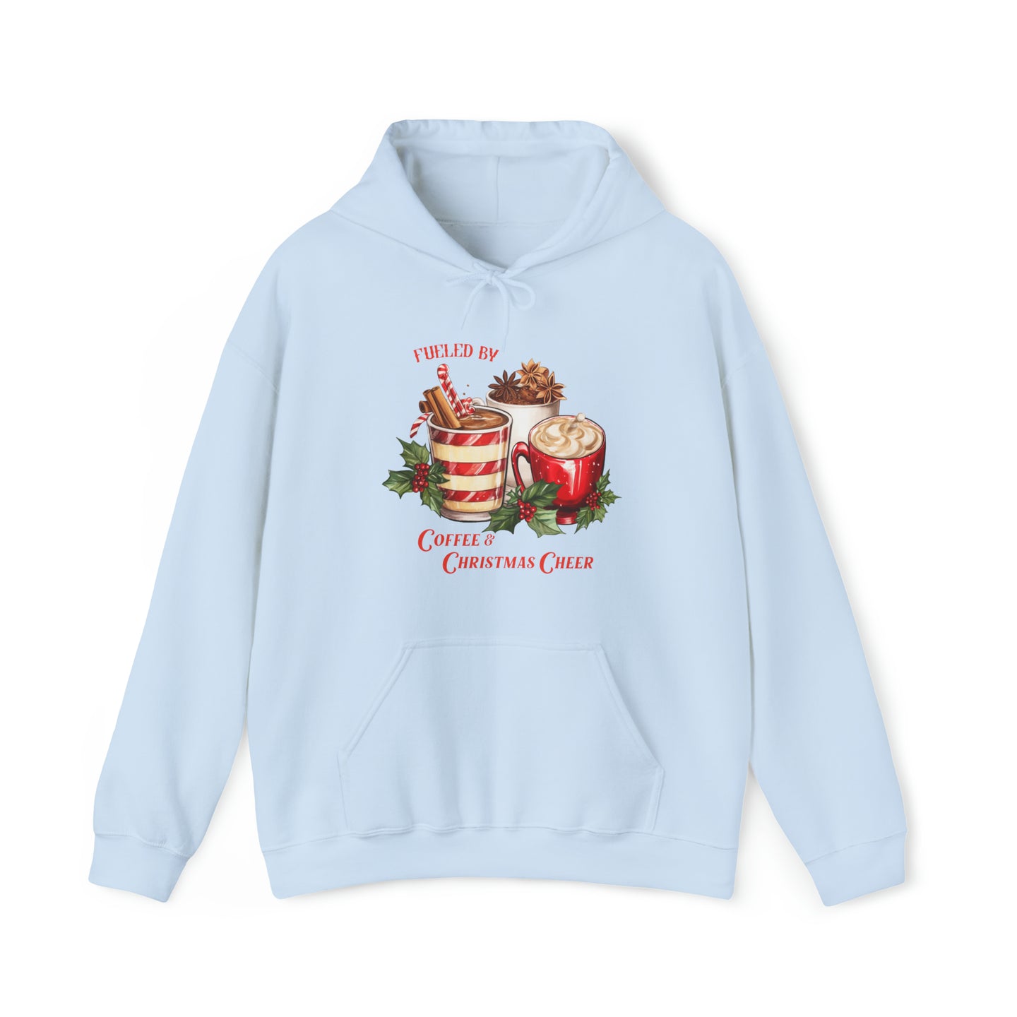 COFFEE & CHRISTMAS CHEER| UNISEX CHRISTMAS HOODIE