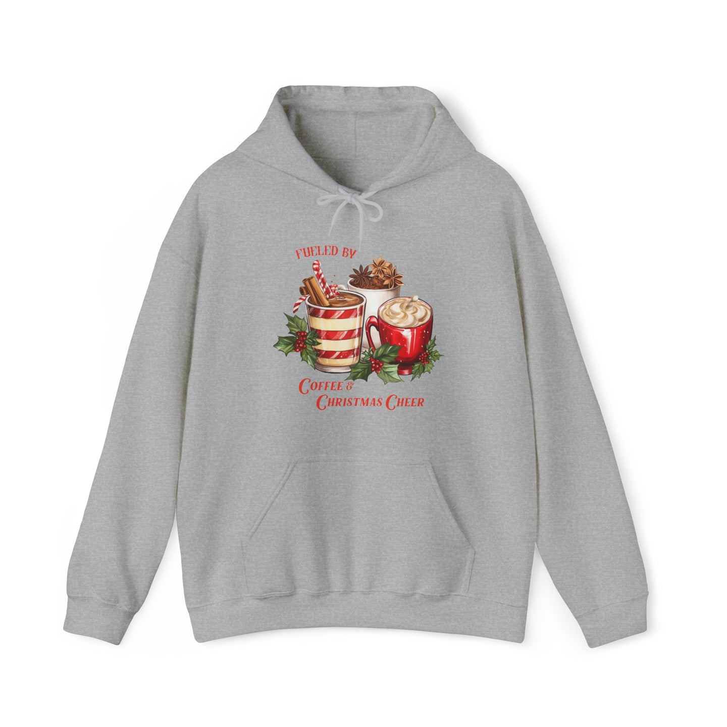 COFFEE & CHRISTMAS CHEER| UNISEX CHRISTMAS HOODIE