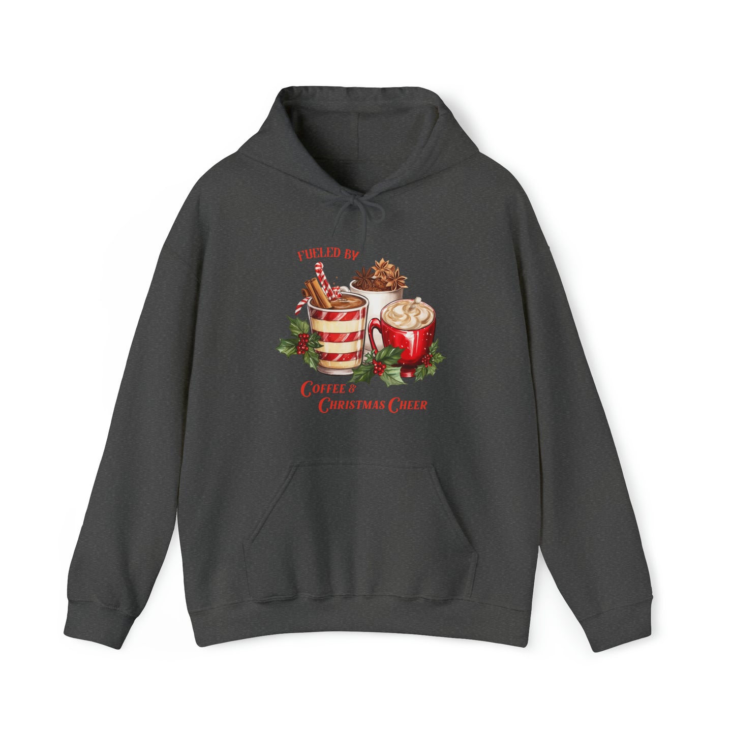 COFFEE & CHRISTMAS CHEER| UNISEX CHRISTMAS HOODIE