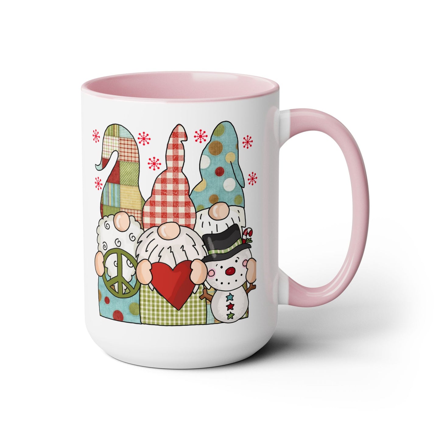 Two-Tone Coffee Mugs, 15oz