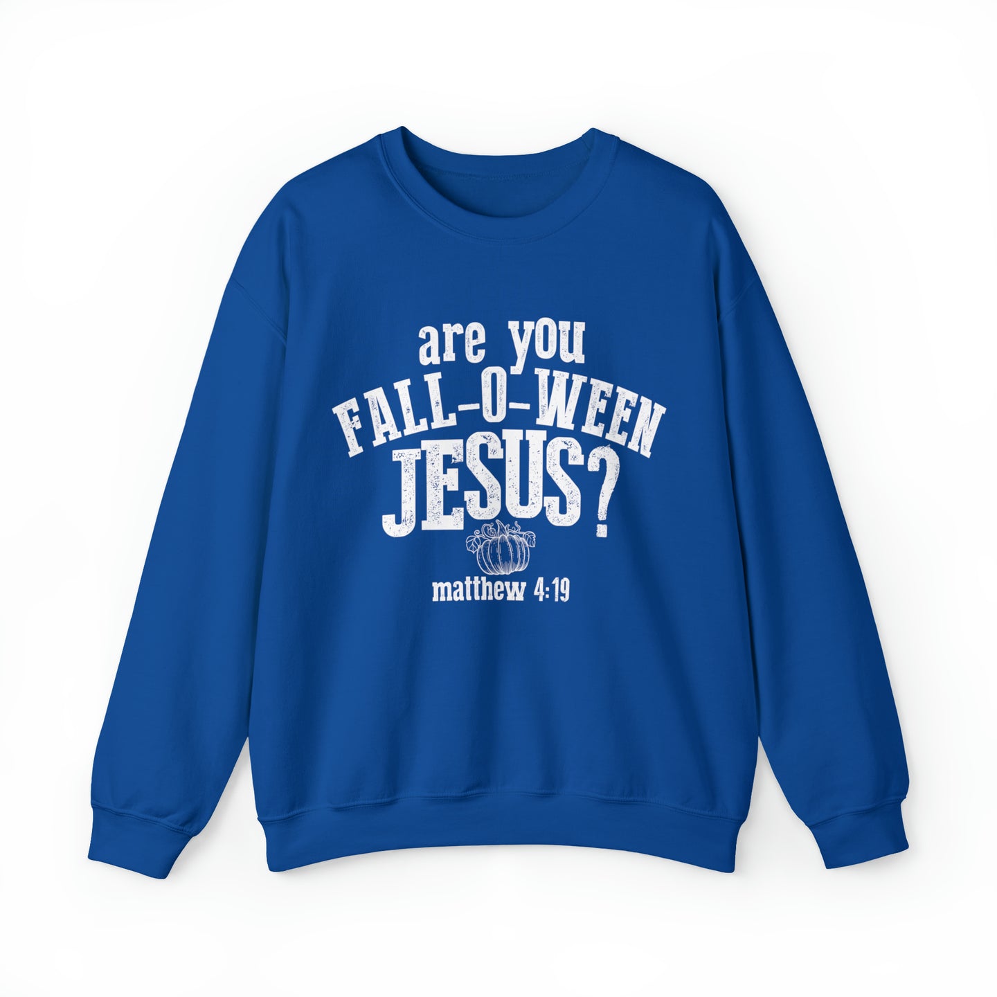 Halloween | Are You Fall-o-ween Jesus | Crew Sweatshirt