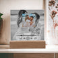 Your Love Story's Melody | Custom Acrylic Song Plaque |LED Wood Base