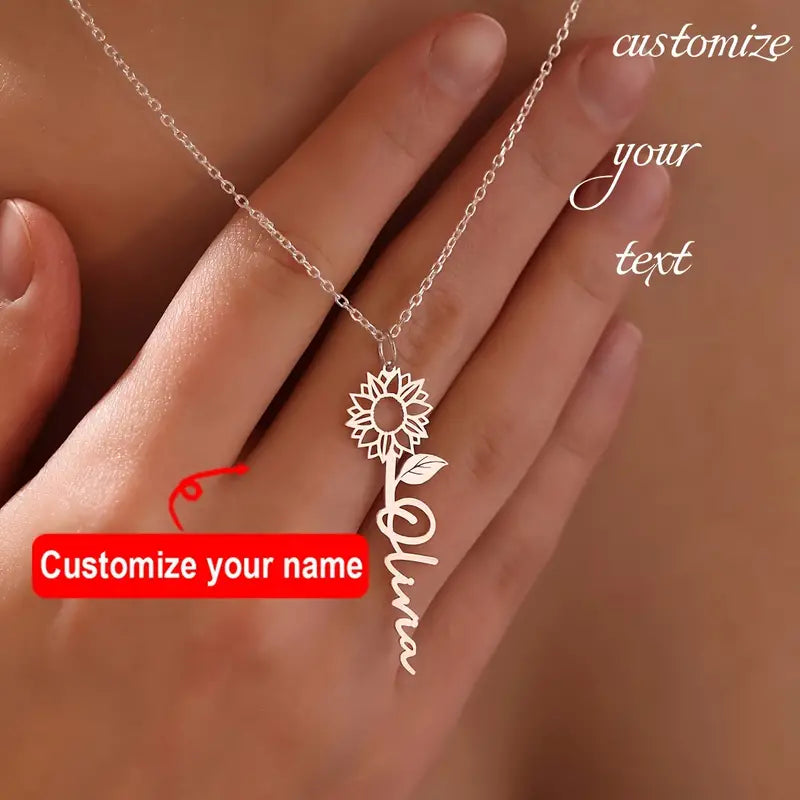 To My Smok'n Hot Soulmate | Birth Flower Necklace