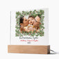 FIRST CHRISTMAS AS MOM & DAD | PERSONALIZED ACRYLIC  KEEPSAKE