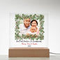 FIRST CHRISTMAS AS GRANDPARENTS | PERSONALIZED ACRYLIC KEEPSAKE