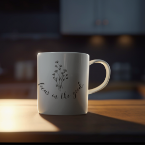 Take a Sip of Positivity | 15oz Artisan Coffee Mug