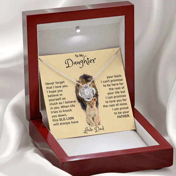 DAUGHTER | PROUD OF YOU | ETERNAL LOVE NECKLACE