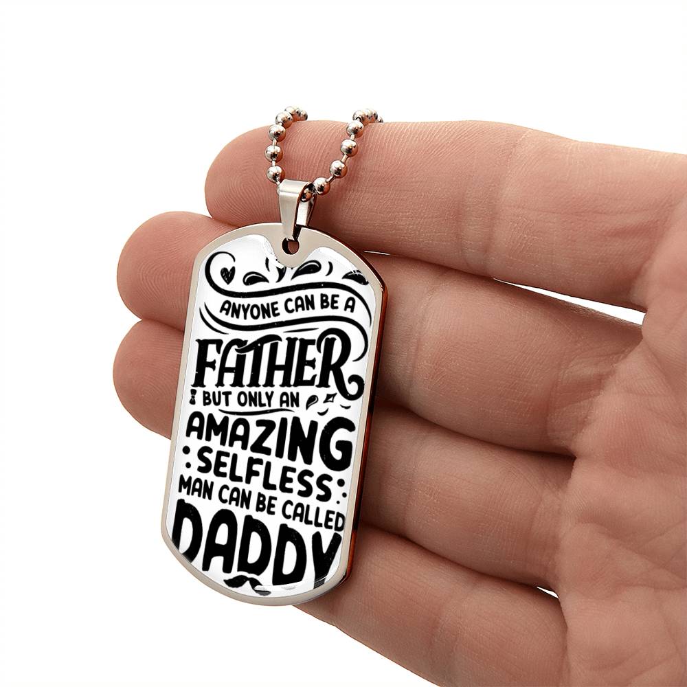 Amazing Father | Dog Tag Gift