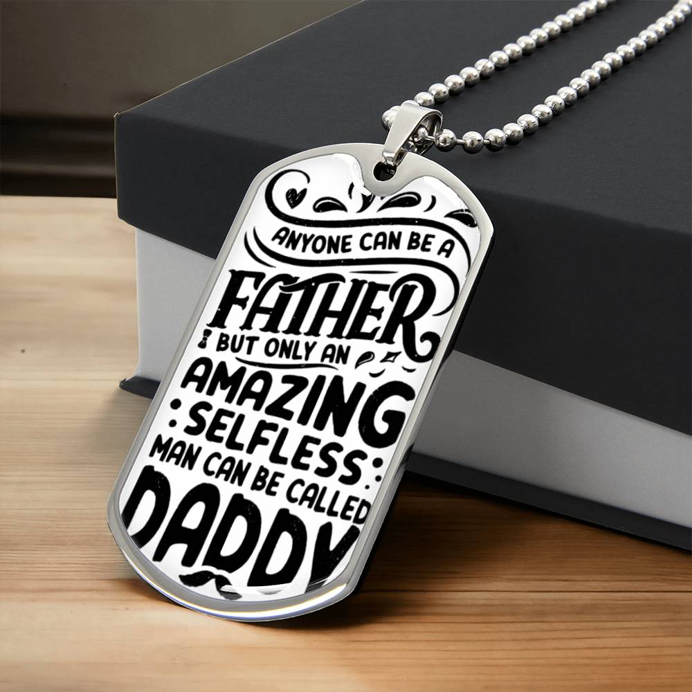 Amazing Father | Dog Tag Gift