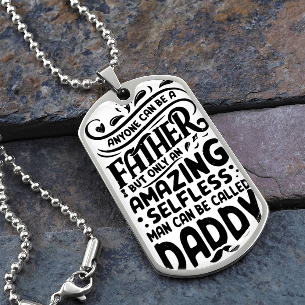 Amazing Father | Dog Tag Gift