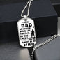 Dad | My #1 Man | Dog Tag