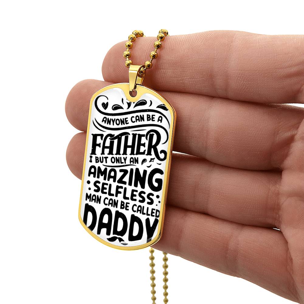 Amazing Father | Dog Tag Gift