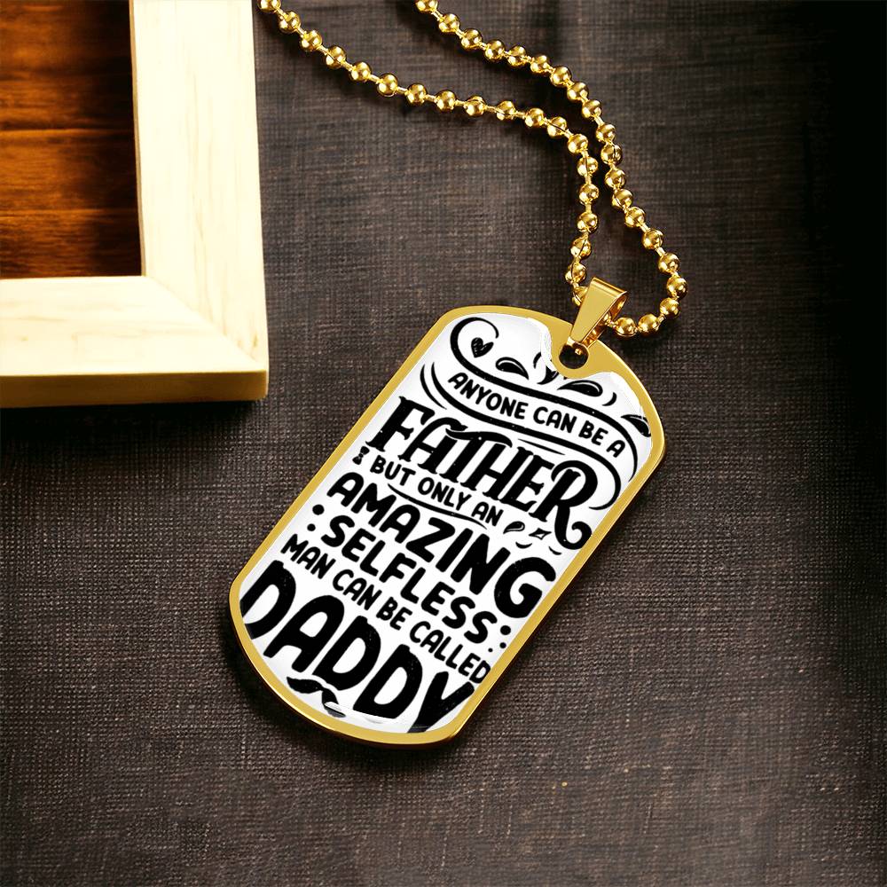 Amazing Father | Dog Tag Gift