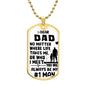 Dad | My #1 Man | Dog Tag