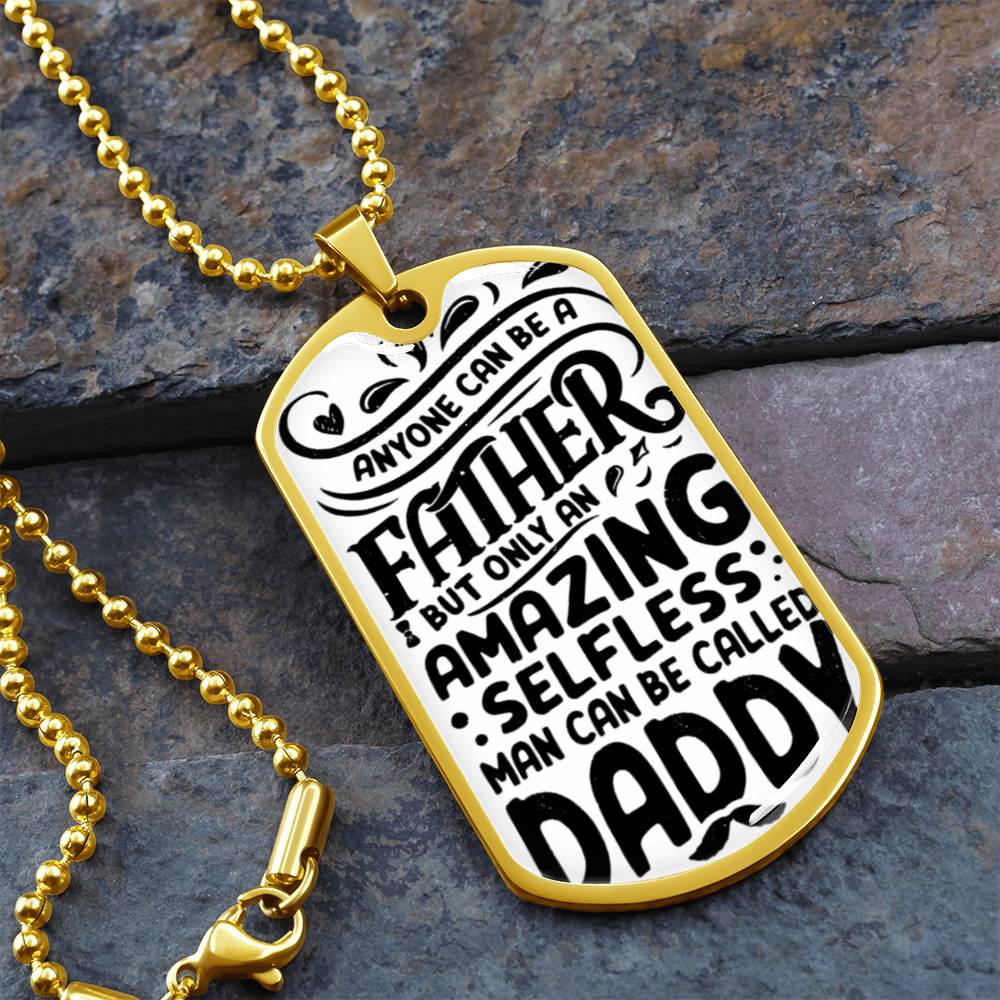 Amazing Father | Dog Tag Gift