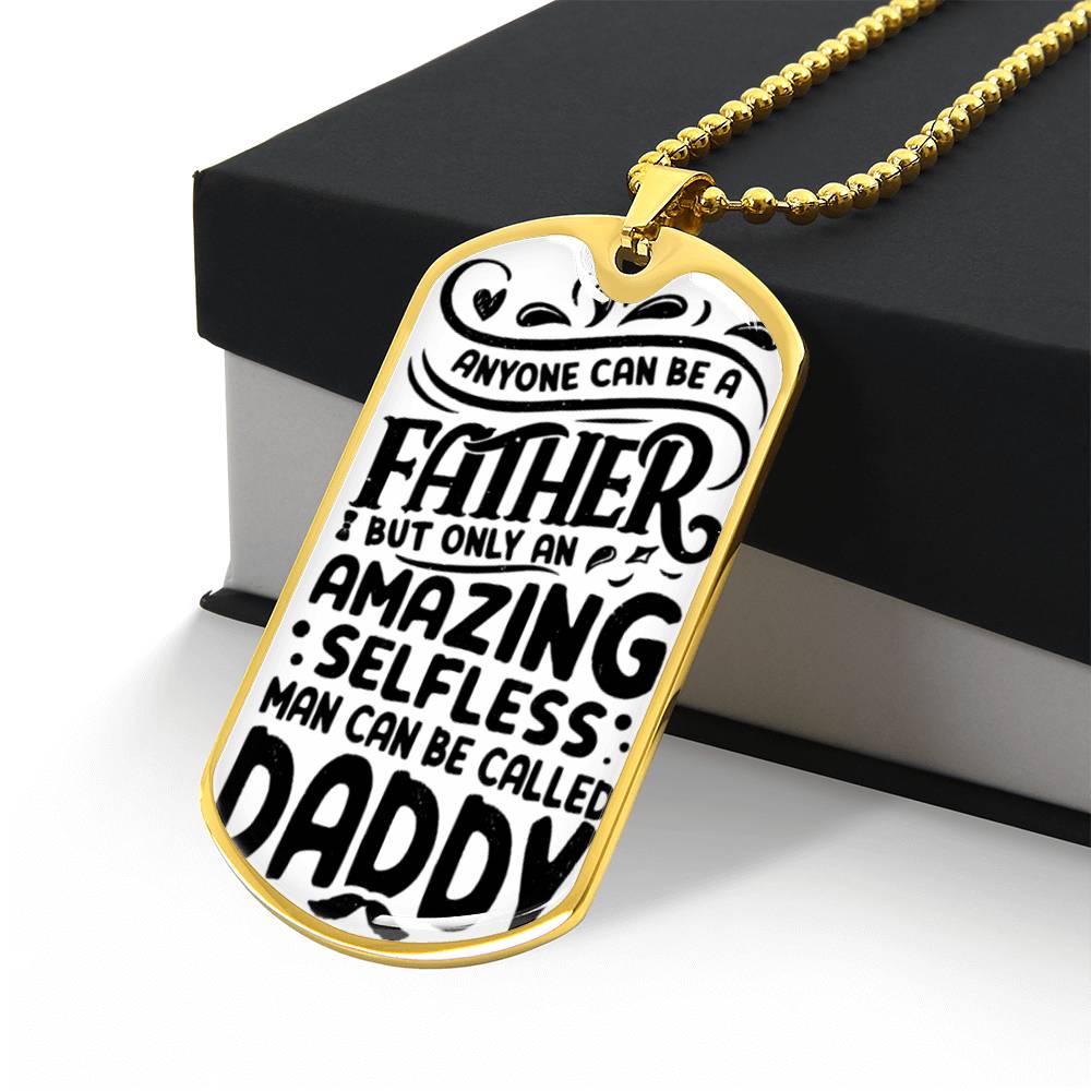 Amazing Father | Dog Tag Gift