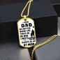 Dad | My #1 Man | Dog Tag