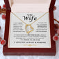 My Wife |  I Can't Live Without You | Forever Love Necklace