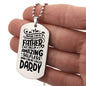 To Dad | Amazing Man | Engraved Dog Tag