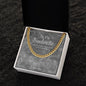 To My Soulmate | Always Remember | Cuban Link Chain Necklace