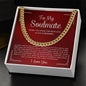 To My Soulmate | Our Journey | Cuban Link Chain Necklace