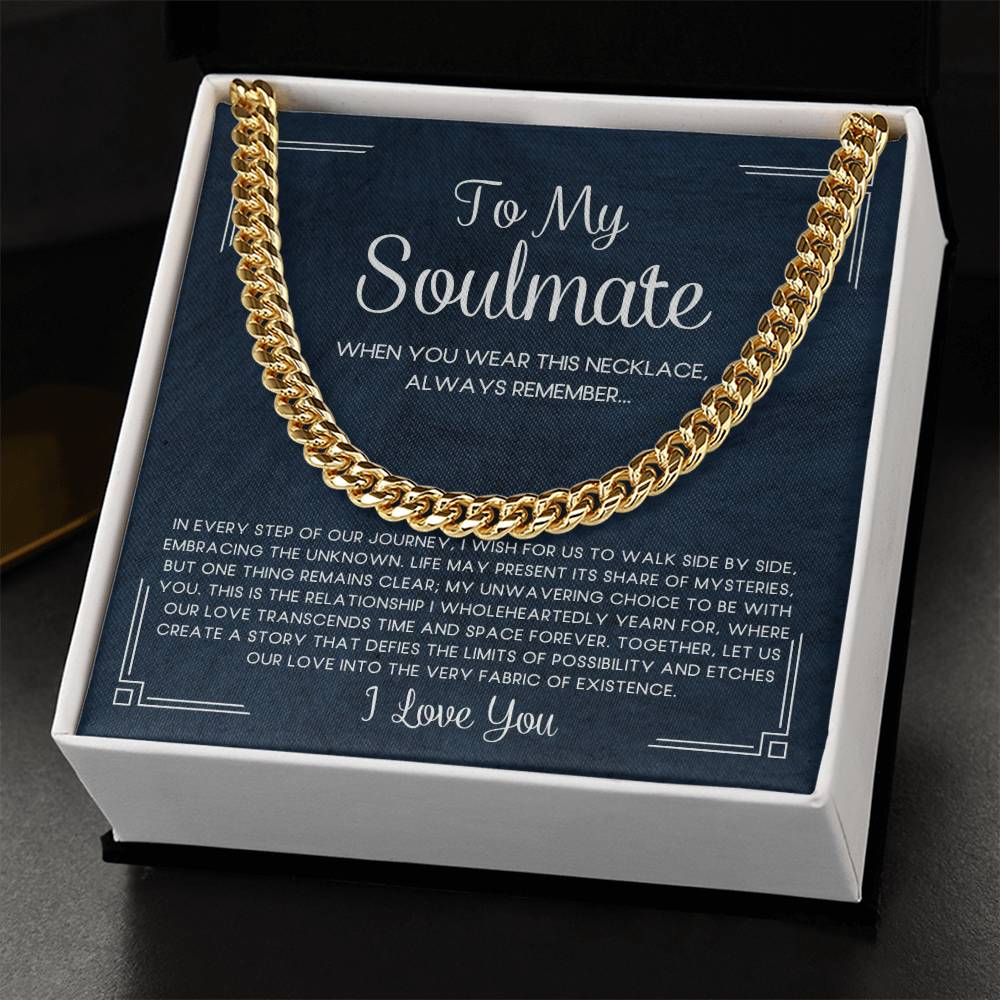 My Man | Soulmate  | Empire Link™ Cuban Chain