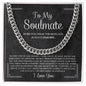 To My Soulmate | Our Journey | Cuban Link Chain Necklace
