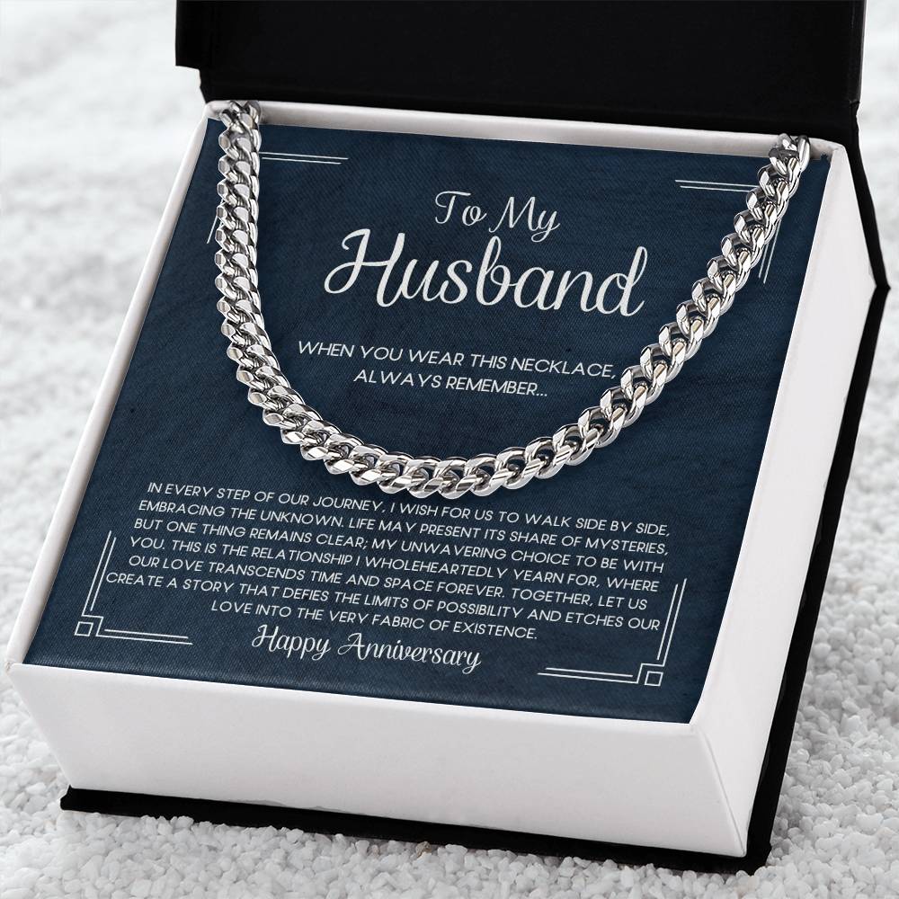 To My Husband | Our Journey | Anniversary Keepsake