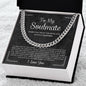 To My Soulmate | Our Story | Cuban Link Chain Necklace